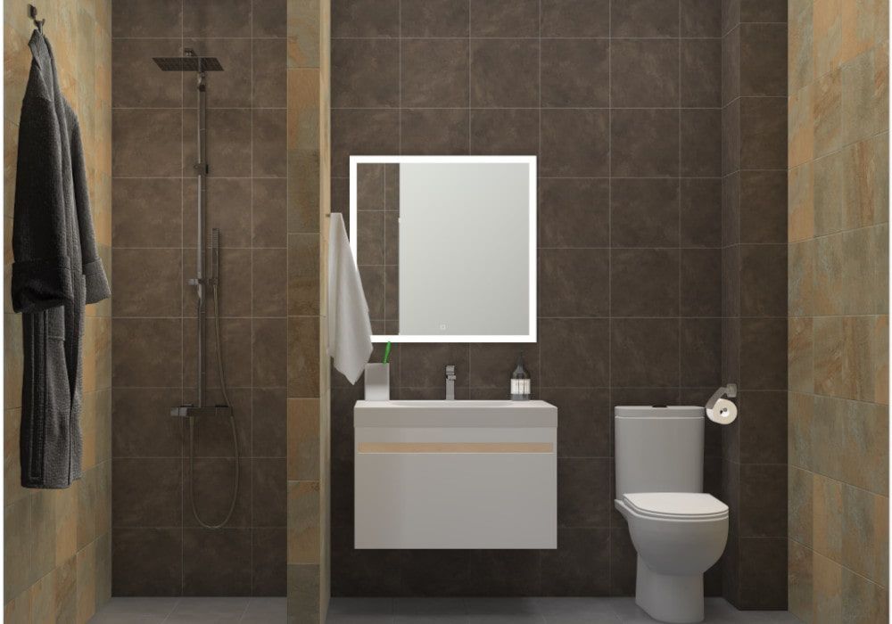 Совмещенный санузел Сланец / Урбан