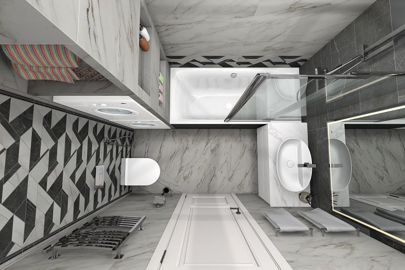 Совмещенный санузел Буонарроти