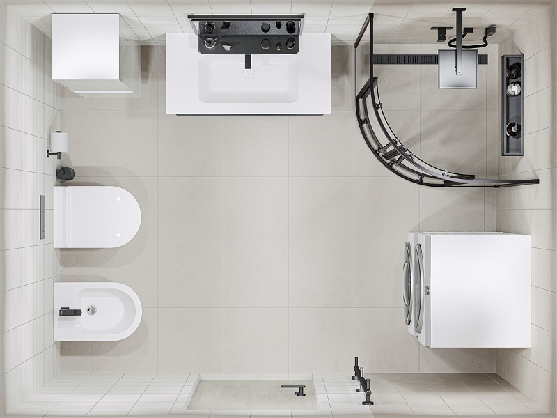 Совмещенный санузел Скарпа