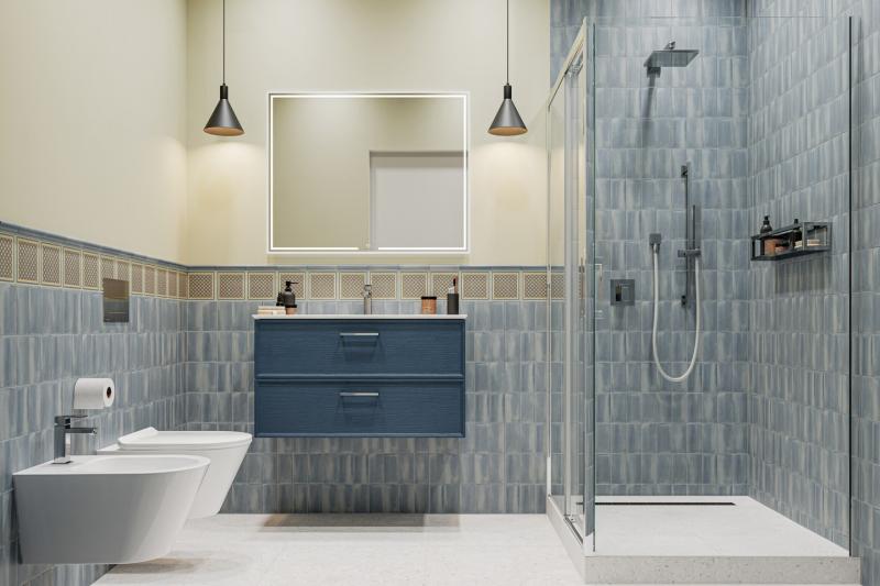 Совмещенный санузел Монтальбано / Терраццо