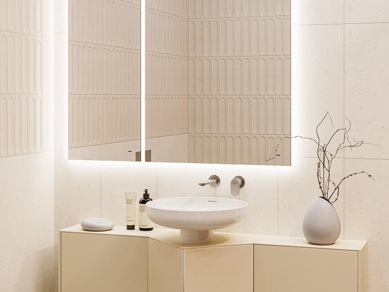 Ванная комната с душевой Медина / Карму / Про Чементо