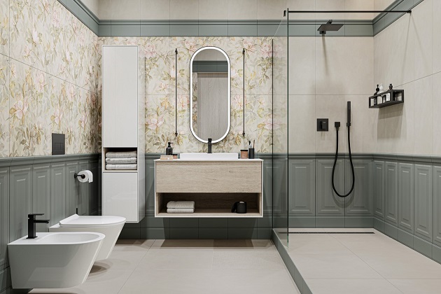 Совмещенный санузел Магнолия / Чементо / Про Чементо