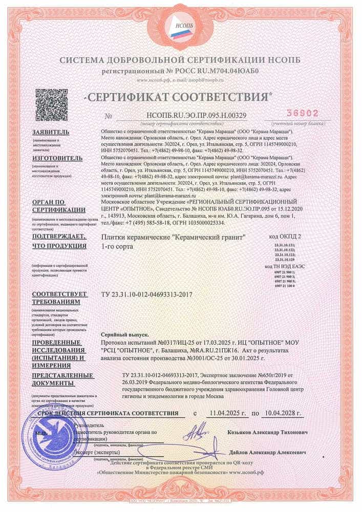 4. Плитки керамические 