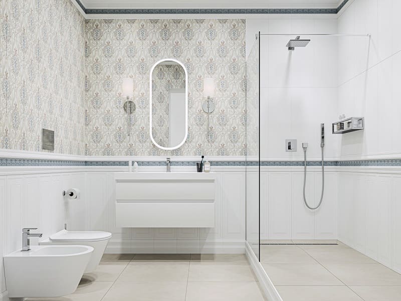 Совмещенный санузел Фару / Про Чементо / Диагональ