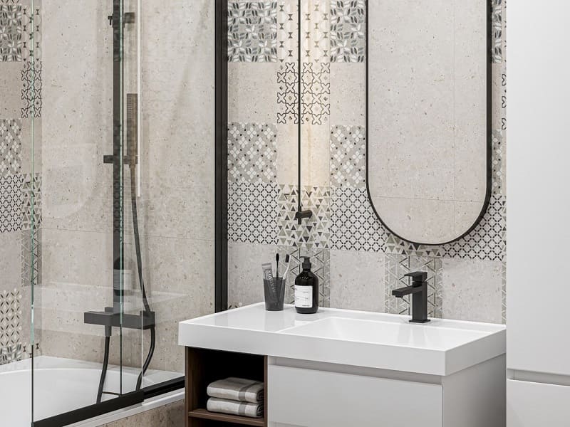 Ванная комната Риккарди бежевый