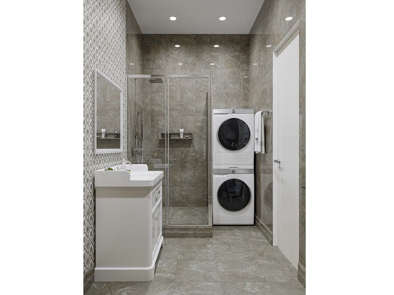 Совмещенный санузел Кантата серый