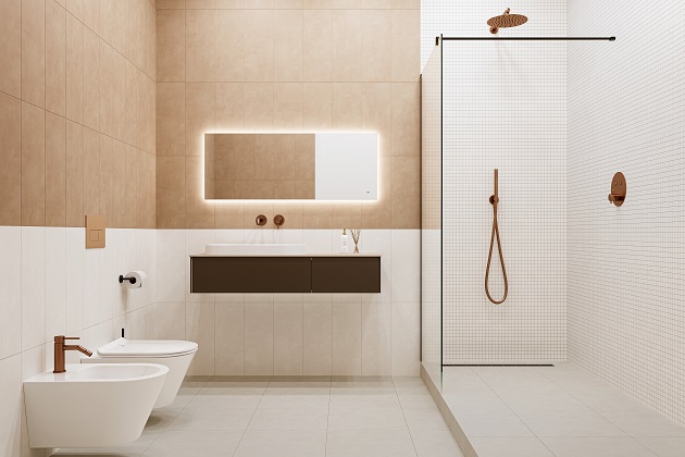 Ванная комната с душевой Каннареджо