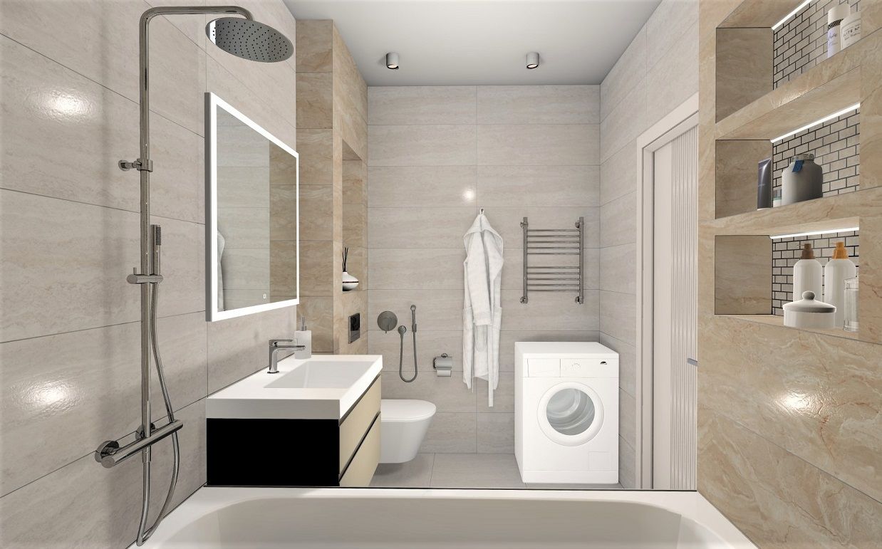 Совмещенный санузел Эвора