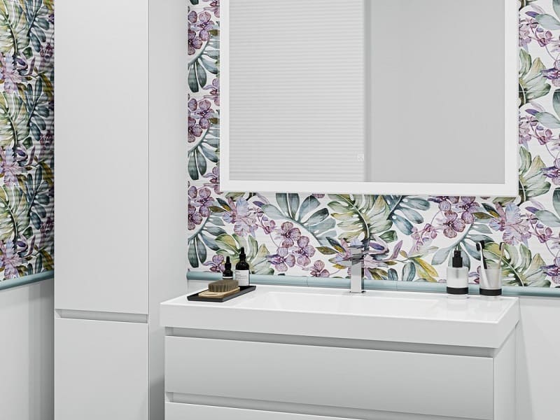 Ванная комната с душевой Бела-Виста / Про Чементо