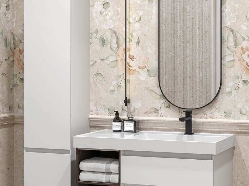 Совмещенный санузел Риккарди бежевый