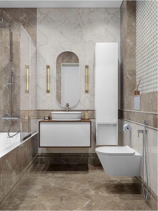 Совмещенный санузел Серенада бежевый