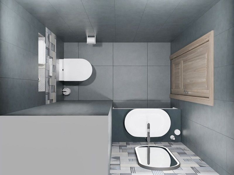 Санузел Тассо / Чементо