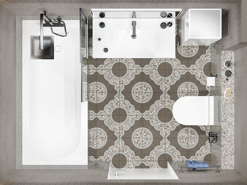 Совмещенный санузел Бричиола / Амстердам