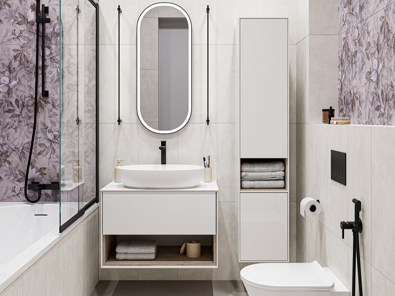 Ванная комната Магнолия / Про Чементо