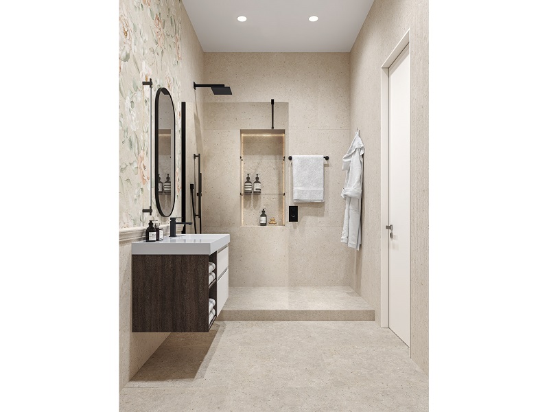 Совмещенный санузел Риккарди бежевый