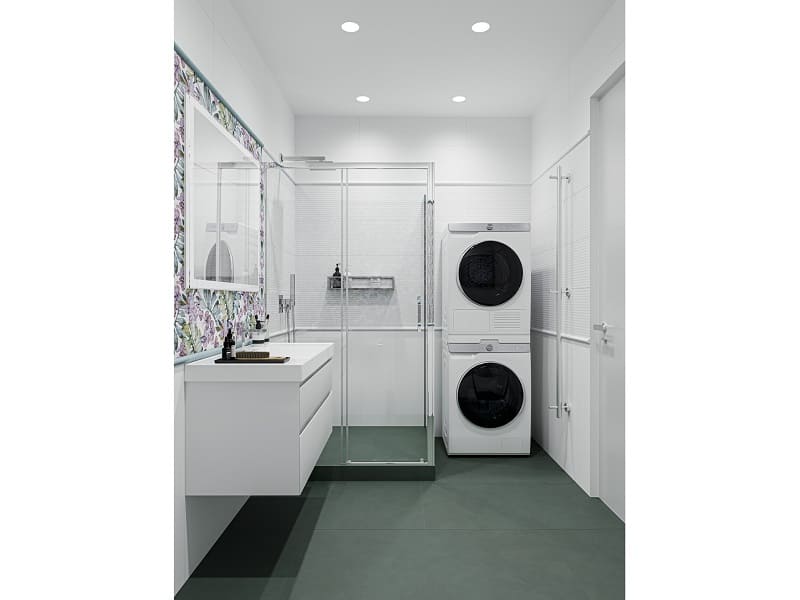 Ванная комната с душевой Бела-Виста / Про Чементо