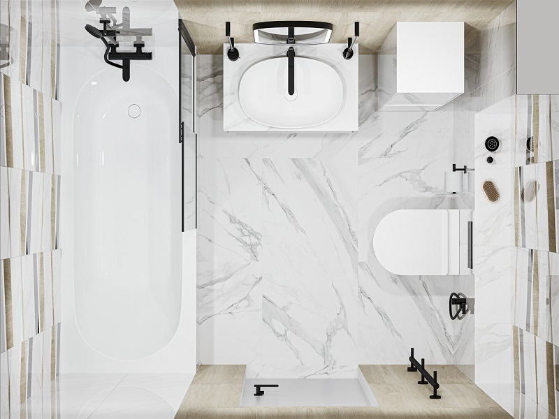 Ванная комната Бертран / Прадо / Ламбро / Монте Тиберио