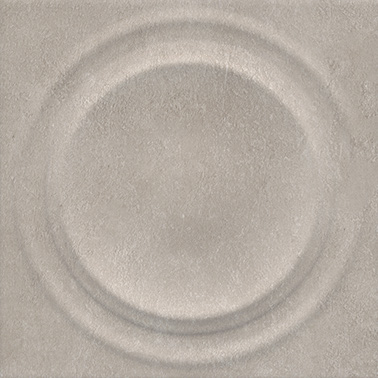 Декор Арль серый матовый структура обрезной 20x20x0,95