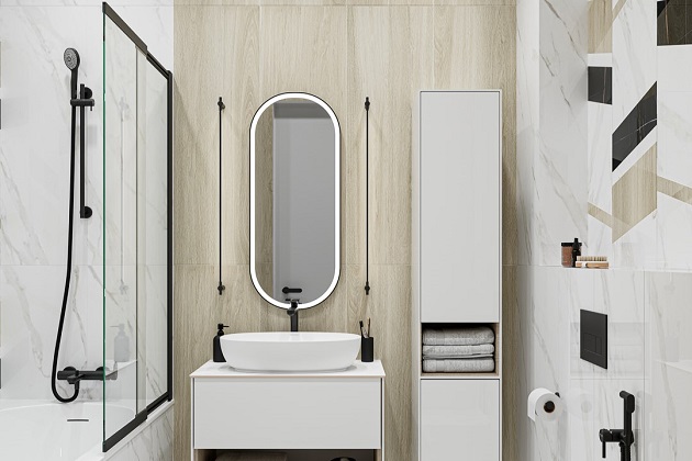 Ванная комната Бертран / Прадо / Ламбро / Монте Тиберио