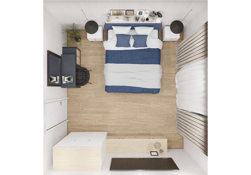 Спальня Монтиони / Арки