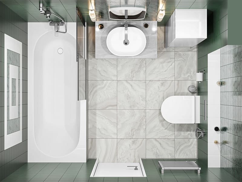 Ванная комната Сантана / Сеттиньяно