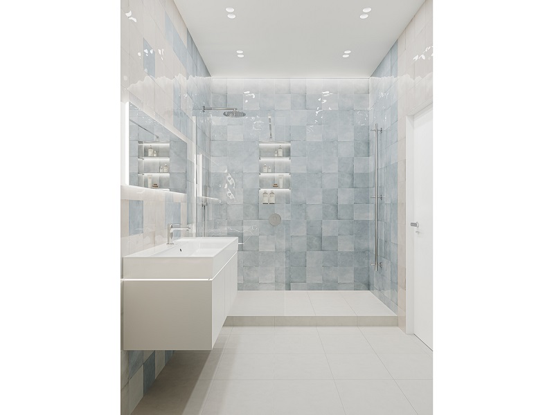 Ванная комната с душевой Адриатика