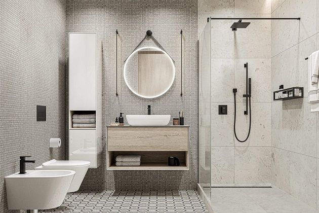 Совмещенный санузел Про Лаймстоун Спакко