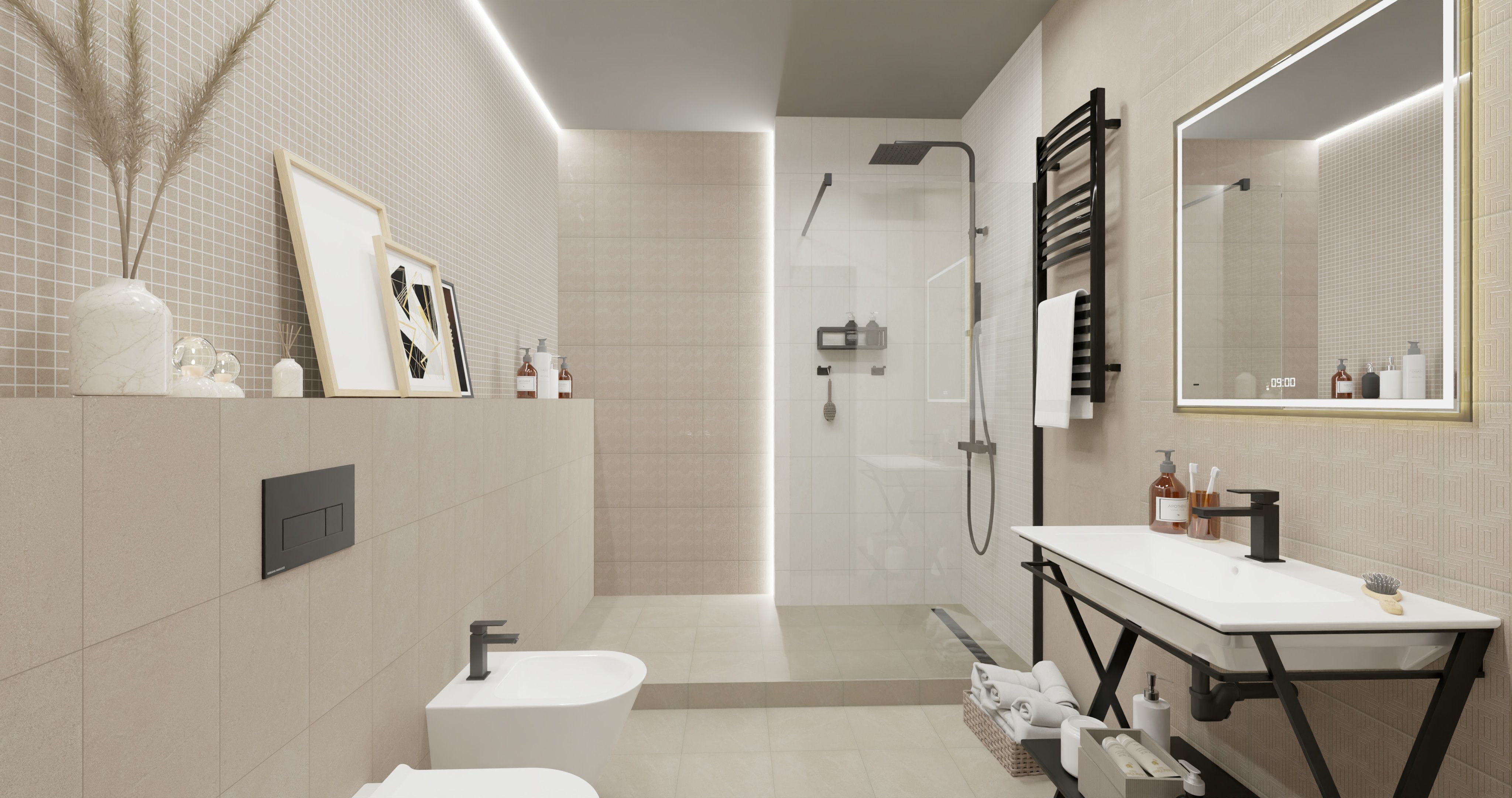 Совмещенный санузел Матрикс