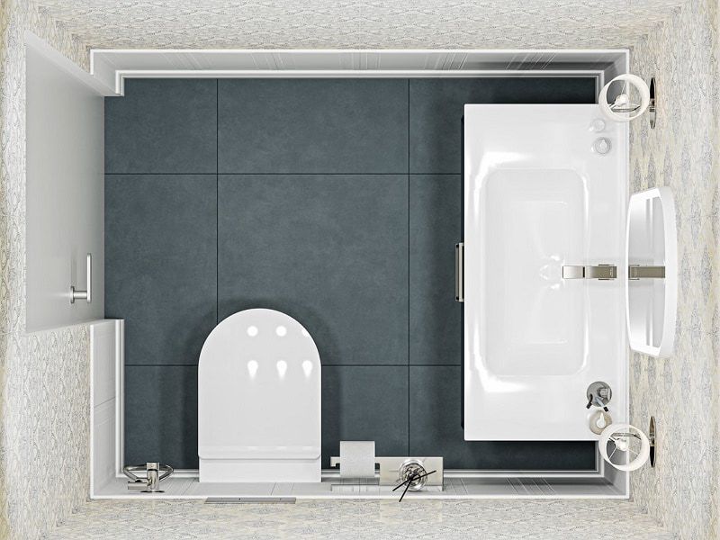 Туалетная комната Фару / Про Чементо