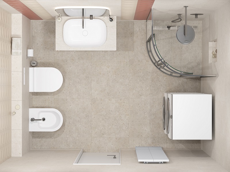 Совмещенный санузел Аква Альта / Риккарди