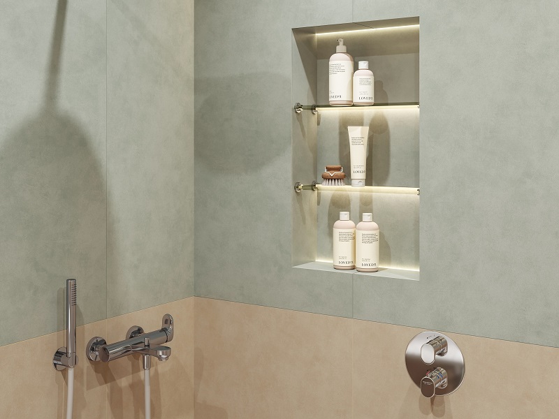 Ванная комната с душевой Арабески Марокко