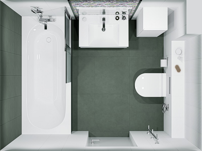 Ванная комната Бела-Виста / Про Чементо / Чементо