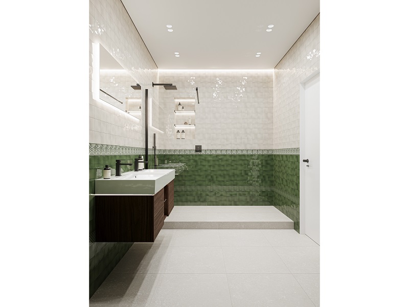 Ванная комната с душевой зоной Бахия / Касабланка