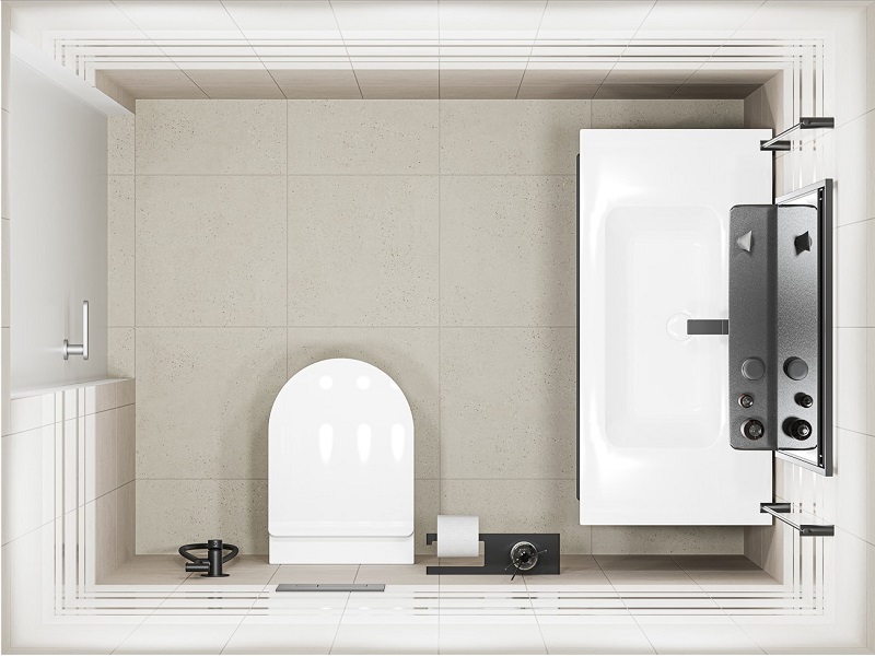 Туалетная комната Скарпа