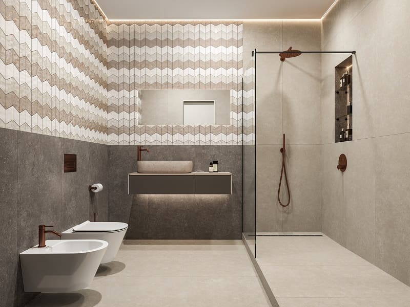 Ванная комната с душевой Риад / Касабланка