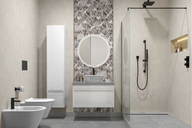 Совмещенный санузел Каламита / Про Стоун