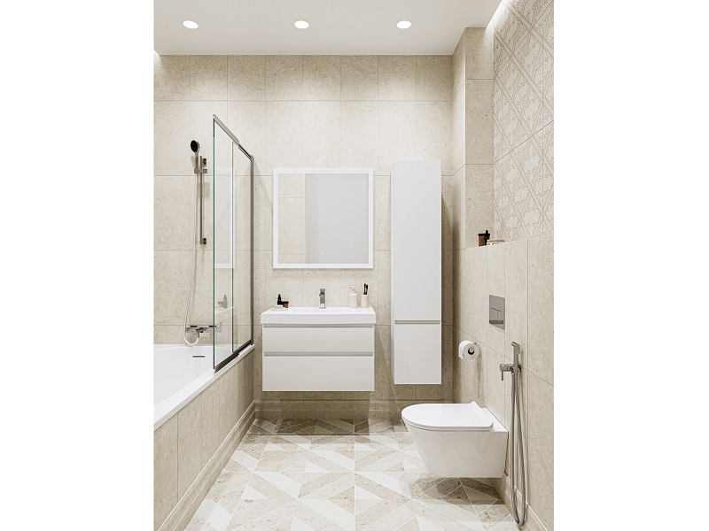 Ванная комната Карму / Про Лаймстоун