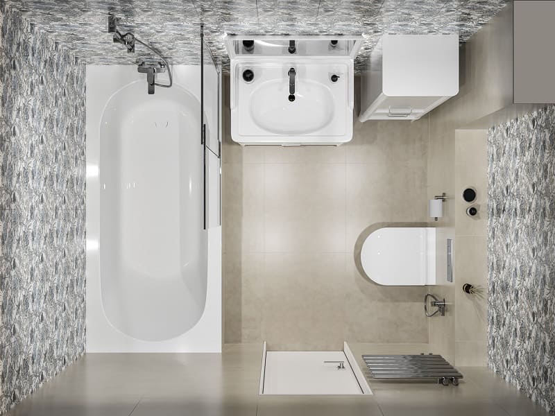 Ванная комната Жардим / Про Чементо / Чементо