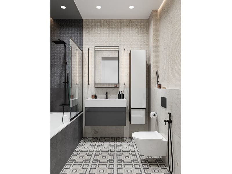 Ванная комната Про Лаймстоун Спакко