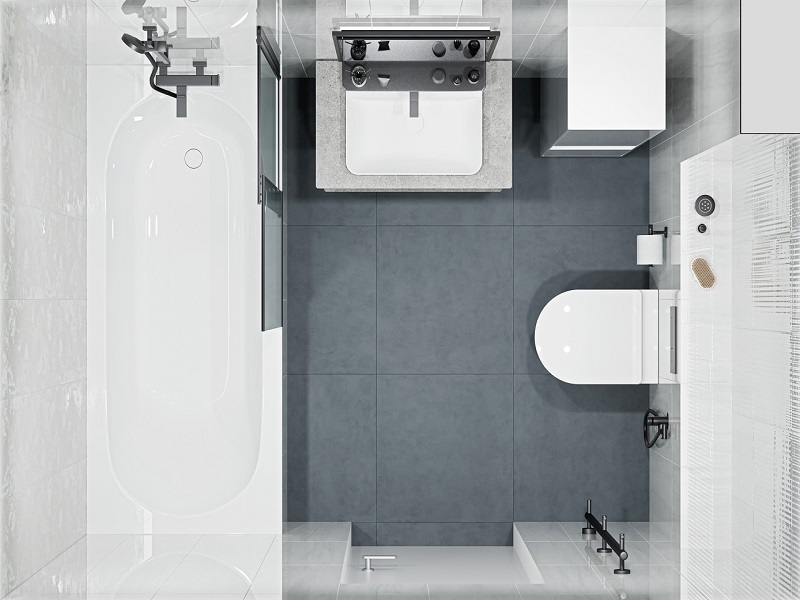 Ванная комната Белем / Про Чементо