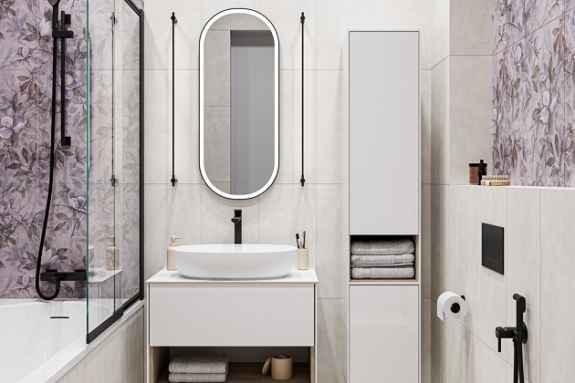 Ванная комната Магнолия / Про Чементо