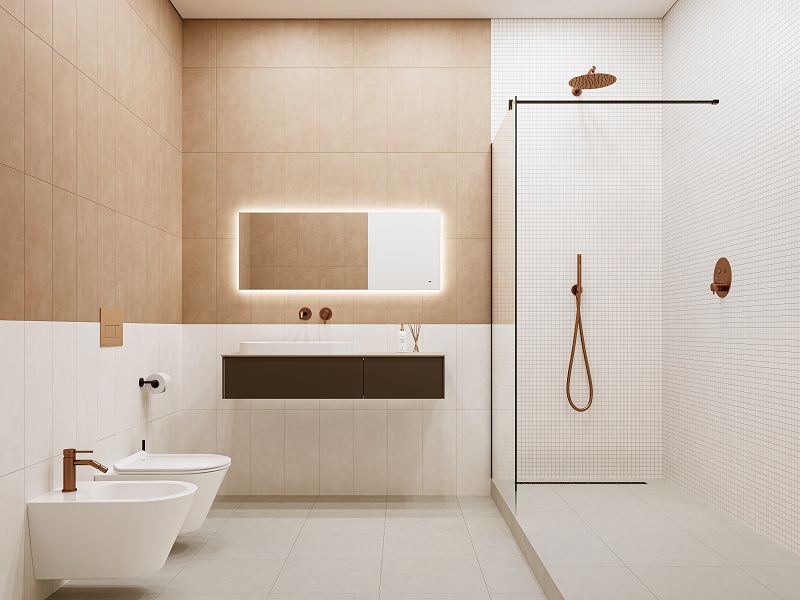 Ванная комната с душевой Каннареджо