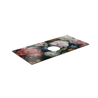 Столешница из керамогранита Парк Роз 100, цветная