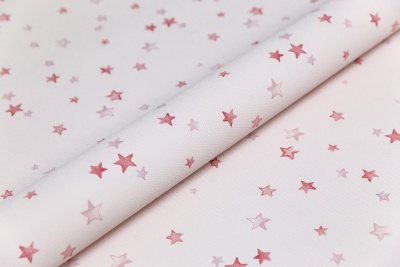 Обои виниловые на флизелиновой основе Уик-энд мотив, розовый звезды