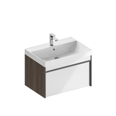 Тумба Modula/Модула подвесная 70 с ящиком 1+1, арабика