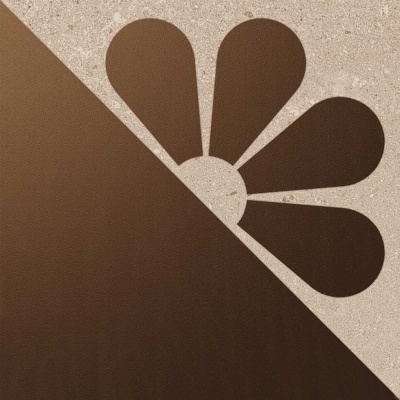 Декор Матрикс бежевый светлый 20x20x0,8