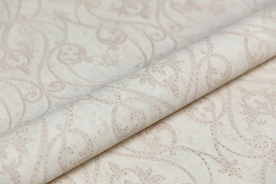 Обои виниловые на флизелиновой основе Дамаск мотив, бежевый