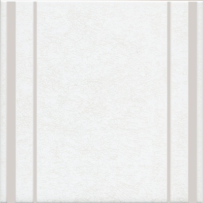 Декор Барберино 1 белый глянцевый 20x20x0,69