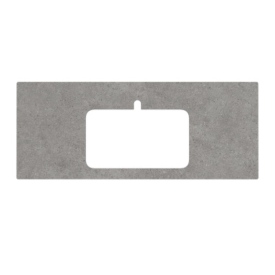 Столешница из керамогранита Фондамента 120, серая