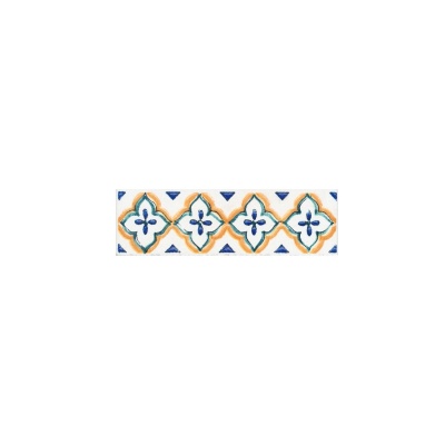 Бордюр Капри майолика 9,8x3x0,7